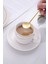 6 Adet Çelik Gold 15 cm Latte Kahve Karıştırma Kaşığı Seti 3