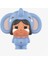 Orijinal Pop Bean Crybaby The Elephant Set Serisi Mini Doll Tayland Sınırlı Sevimli Anime Figürü Masaüstü Hediye Koleksiyonu: Mavi 1 Tahıl (Yurt Dışından) 1