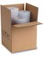 30X23X23 cm Esmer Tek Oluklu A-Box Taşıma Kolisi 200 Adet 1