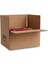 30X23X23 cm Esmer Tek Oluklu A-Box Taşıma Kolisi 10 Adet 2