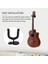2 Adet Gitar Duvar Askısı,elektrikli Klasik Bas Gitar Kancaları Ukulele Duvar Standları Ev ve Stüdyo Için (Yurt Dışından) 2