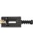 Fender Strat Tele Elektrik Gitar Için 6 Makaralı Köprü Tremolo Eyerleri Anahtarlı Siyah (Yurt Dışından) 1