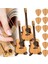 3set Sherum Strumbox, Sheremart Strumbox, 3 Adet Gitar Penası ile Ahşap Akustik Gitar Penası Kutusu, Gitar Penası Vitrin Kutusu (Yurt Dışından) 1