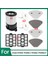 Shark IP3251/IP3251C/IP3252/IP3251EUT Elektrikli Süpürge Filtresi ve Filtre Pamuklu Baz Istasyonu Filtresi Için Yedek Parça (Yurt Dışından) 1