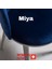 Miya 2’li Sandalye Seti — Beyaz Ahşap Ayaklı, Mavi 5