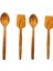 Doğal Ahşap Zeytin Ağacı Kaşık ve Spatula Seti, Şık ve Kullanışlı Mutfak Aksesuarı 1