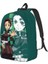 Zenitsu Demon Slayer Sırt Çantası Okul Öncesi Ilköğretim Okulu Öğrenci Kitap Çanta Tuval Day Rengi Pocket Rengi: 5 (Yurt Dışından) 1
