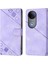 V50 Pu Deri Flip Kadın Cüzdan Telefon Kılıfı Askılı Çapraz Askılı Askı (Yurt Dışından) 5