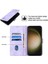 Galaxy S24 Ultra Pu Deri Flip Kadın Cüzdan Telefon Kılıfı Askılı Çapraz Askılı Askı (Yurt Dışından) 5
