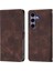 Galaxy S24 Pu Deri Flip Kadın Cüzdan Telefon Kılıfı Askılı Çapraz Askılı Askı (Yurt Dışından) 5