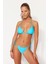 Shopeonly Mavi Üçgen Bikini Takımı 3