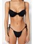 Shopeonly Siyah Balenli Bağlamalı Bikini Takımı 3