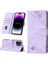 iPhone 14 Pro Max Pu Deri Flip Kadın Cüzdan Telefon Kılıfı Askılı Çapraz Askılı Askı (Yurt Dışından) 2