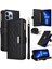 IPhone 13 Için Flip Case Pro Max Kayış Kart Yuvaları Cüzdan Darbeye (Yurt Dışından) 5
