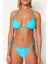 Shopeonly Mavi Üçgen Bikini Takımı 4
