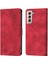 Galaxy S21 Plus Pu Deri Flip Kadın Cüzdan Telefon Kılıfı Askılı Çapraz Askılı Askı (Yurt Dışından) 5