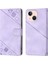 iPhone 13 Mini Pu Deri Flip Kadın Cüzdan Telefon Kılıfı Askılı Çapraz Askılı Askı (Yurt Dışından) 3