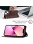 iPhone 14 Plus Pu Deri Flip Kadın Cüzdan Telefon Kılıfı Askılı Çapraz Askılı Askı (Yurt Dışından) 4