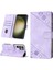 Galaxy S23 Ultra Pu Deri Flip Kadın Cüzdan Telefon Kılıfı Askılı Çapraz Askılı Askı (Yurt Dışından) 4