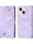 iPhone 14 Plus Pu Deri Flip Kadın Cüzdan Telefon Kılıfı Askılı Çapraz Askılı Askı (Yurt Dışından) 2