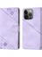 iPhone 13 Pro Max Pu Deri Flip Kadın Cüzdan Telefon Kılıfı Askılı Çapraz Askılı Askı (Yurt Dışından) 3
