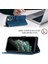 iPhone 11 Pro Pu Deri Flip Kadın Cüzdan Telefon Kılıfı Askılı Çapraz Askılı Askı (Yurt Dışından) 3