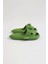 WG500 Köpekbalığı Haki Unisex Tam Ortopedik Terlik Shark Slides 3