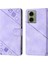 Moto G24 Pu Deri Flip Kadın Cüzdan Telefon Kılıfı Askılı Çapraz Askılı Askı (Yurt Dışından) 2