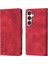 Galaxy S24 Pu Deri Flip Kadın Cüzdan Telefon Kılıfı Askılı Çapraz Askılı Askı (Yurt Dışından) 2