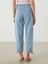 Yeni Sezon Beli Lastikli Jogger Kadin Jean Pantolon - S5KE04Z8 4