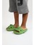 WG500 Köpekbalığı Haki Unisex Tam Ortopedik Terlik Shark Slides 4