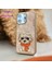 iPhone 16 Uyumlu 3D Göz Köpek Detaylı Gerçek Nakış Işlemeli Kabartmalı New Big Eyes Kılıf 2