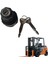 57590-23333-71 Toyota Forklift 4p Kontak Anahtarı Kilit Silindiri Için 2 Tuşlu Kontak Anahtarı (Yurt Dışından) 3