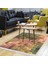 Kaymaz Dijital Mutfak & Salon Halı Star Pamuk Saçaklı Geometrik E5014 Renkli 1
