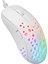 ALGM7622 Beyaz USB Kablolu 6 Tuşlu Renkli LED Işıklı Rgb 8000DPI Gaming Oyuncu Mouse 1