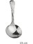 Şeffaf ve Şık 13 cm Metal Gümüş Sos Kaşığı, Zarif ve Kullanışlı Tasarım 3
