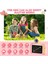KDC-0025 180 Derece Flip Lens 2.0 Inç Ekran Mini Çocuk Kamera Video Kaydedici, Silikon Kılıfsız-Pembe (Yurt Dışından) 3