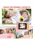 KDC-0025 180 Derece Flip Lens 2.0 Inç Ekran Mini Çocuk Kamera Video Kaydedici, Silikon Kılıfsız-Pembe (Yurt Dışından) 4