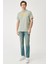 Slim Fit Dar Kesim Düşük Bel Taşlamalı Gri Esnek Larston Jean Denim Kot Pantolon 7