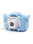 X2C 2.0 Inç Ekran Çocuk Dijital Kamera 1080P Video Fotoğraf Oyunu Çocuk Kamerası, 400MAH Pil-Mavi (Yurt Dışından) 3