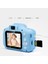 X2C 2.0 Inç Ekran Çocuk Dijital Kamera 1080P Video Fotoğraf Oyunu Çocuk Kamerası, 400MAH Pil-Mavi (Yurt Dışından) 5