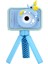 AC10 Hd Çift Lensli 2,4 Inç IPS Ekranlı Çocuk Kamerası, TRIPOD+32GB Hafıza Kartı-Mavi (Yurt Dışından) 1