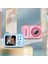 S6 2.4-Inç Ekran Lovely Kids Çift Lensli Dijital Kamera Anında Fotoğraf Baskı Makinesi-Pembe (Yurt Dışından) 2