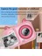 S6 2.4-Inç Ekran Lovely Kids Çift Lensli Dijital Kamera Anında Fotoğraf Baskı Makinesi-Pembe (Yurt Dışından) 3