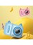 S6 2.4-Inç Ekran Lovely Kids Çift Lensli Dijital Kamera Anında Fotoğraf Baskı Makinesi-Pembe (Yurt Dışından) 4
