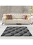 Kaymaz Dijital Mutfak & Salon Halı Trend Geometrik E5010 Gri 1