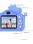 2.0 Inç Çift Lensli Çocuk Dijital Kamera Karikatür Dinozor Tasarımı Tf Kartsız 1080P Hd Video Kaydedici-Mavi (Yurt Dışından) 4