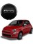 Fiat 500 Tekerlekler Için 133MM Jant Kapağı Merkezi Hub Kapakları 68078419AC 68078421AC Toz Kapağı 51884863 Siyah (Yurt Dışından) 5