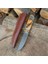Puukko - Damascus Çelik - Koleksiyonluk ve Hediyelik Bıçak 3