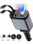 Acc-01 66W 3.4A, 4in1 Geri Çekilebilir Kablolu Yıldız Tavan, Rgb A+C Portlu Araç Içi Şarj 1
